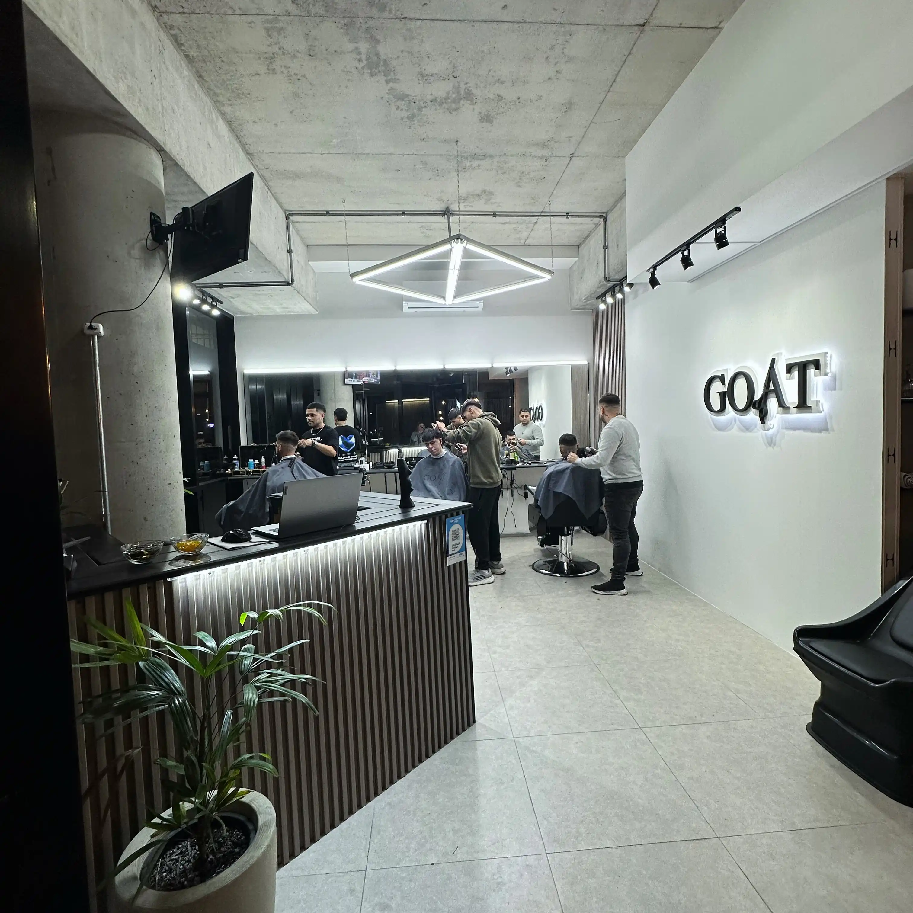 GOAT Barberia Transformá tu estilo