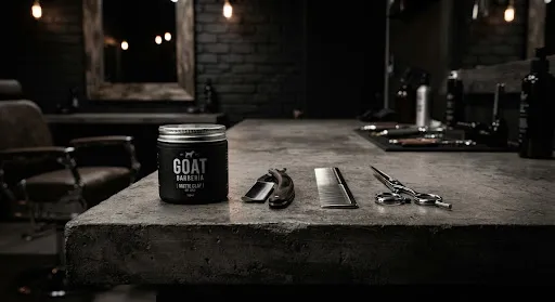 Productos profesionales de grooming en GOAT Barbería, Montevideo